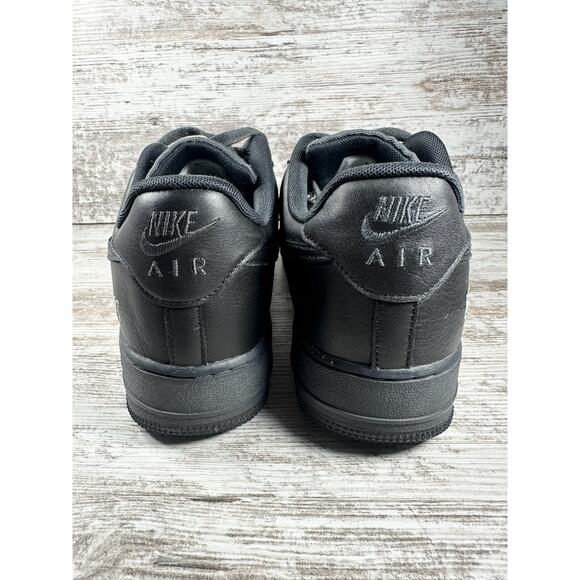 Men\'s Nike Air Force 1 GTX Black Low Top Sneakers Sz 10 EUC! main image 6